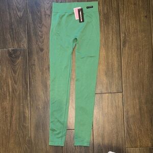 PrettyLittleThing Sage Green Leggings